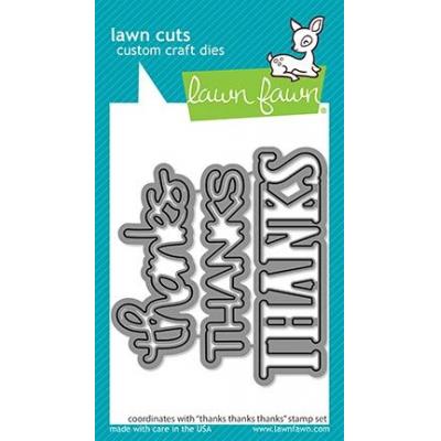 Lawn Fawn Lawn Cuts - Thanks Thank Thanks